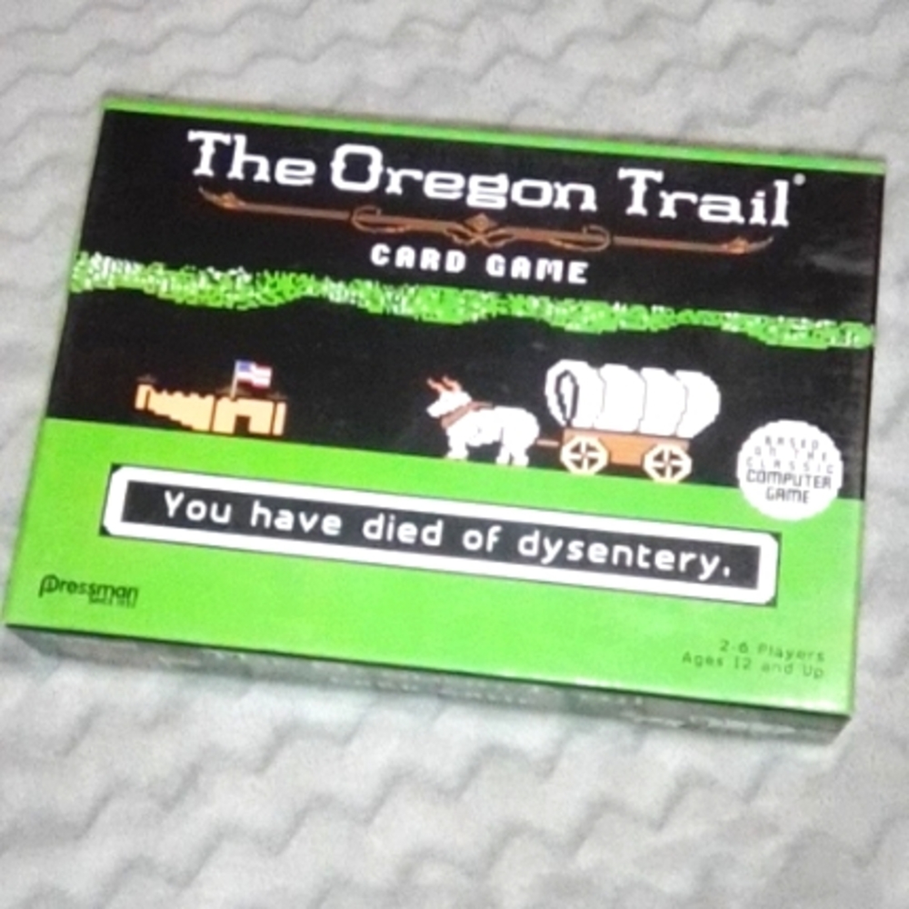 🎲 "The Oregon Trail" Card Game Kids Family Fun Time Games Children Play NIB